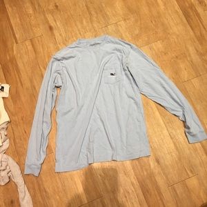 Vinyard vine blue long sleeve shirt